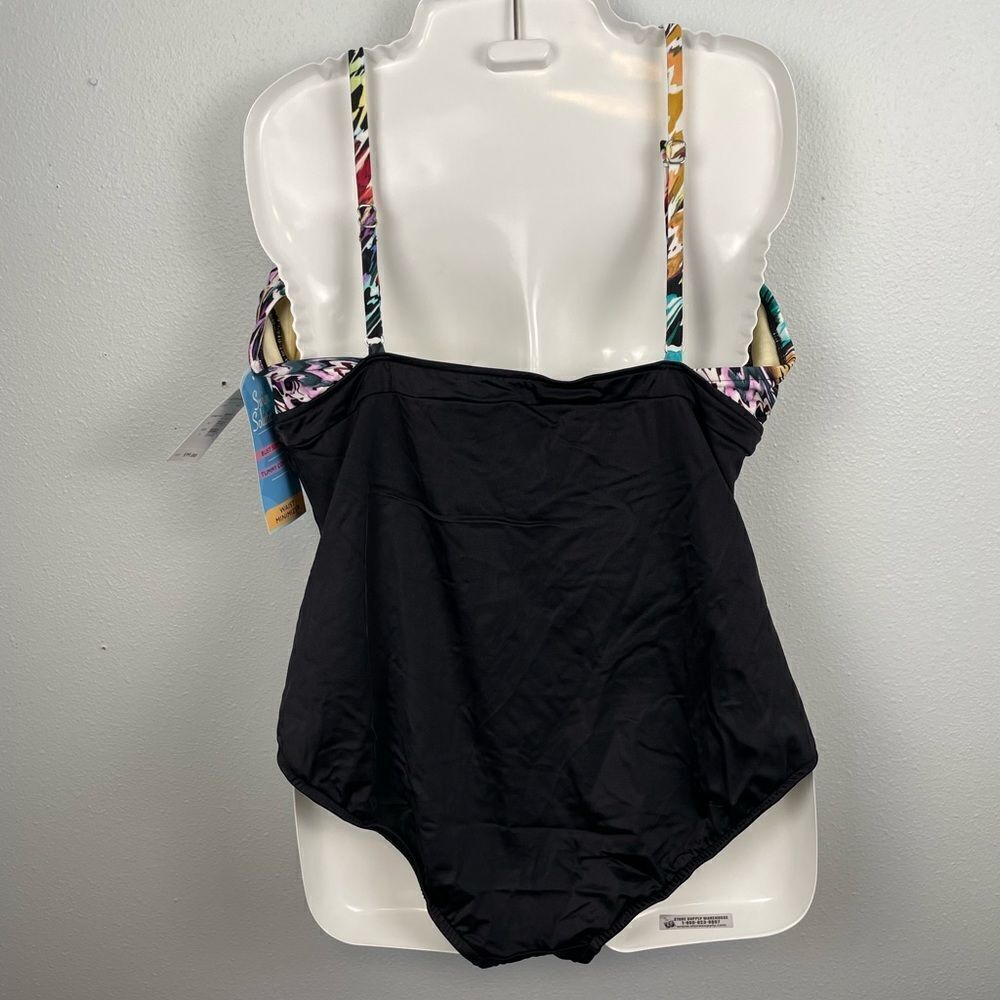 NWT Swim Solutions One Piece Swim Suit Size 16 - Picture 5 of 6